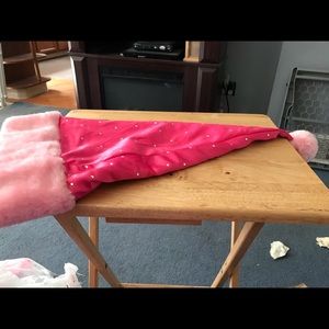 Victoria’s Secret Santa hat